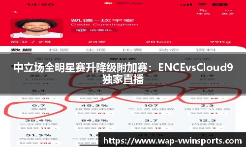 中立场全明星赛升降级附加赛：ENCEvsCloud9独家直播
